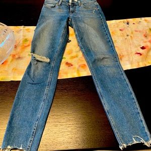 Worn once Paige jeans. Light wash.